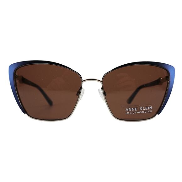 ANNE KLEIN AK7107 Sunglasses - Navy Silver - 1 ct
